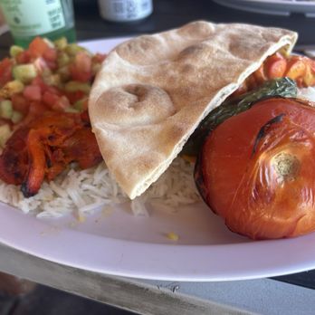 The Mediterranean Kitchen - Chicken Breast Kabob Plate - Mediterranean Near Me - Commerce, California The Mediterranean Kitchen - Chicken Breast Kabob Plate - Mediterranean Near Me - Commerce, California