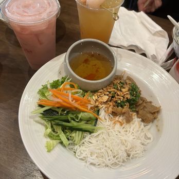 OMELI Kitchen - Grilled Pork Vermicelli Noodles, Strawberry Blossom - Vietnamese Near Me - Fullerton, California OMELI Kitchen - Grilled Pork Vermicelli Noodles, Strawberry Blossom - Vietnamese Near Me - Fullerton, California
