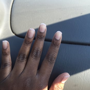 Q Nails - The way my nails were left after the lady cut them off. - Nail Salons Near Me - Louisville, Kentucky Q Nails - The way my nails were left after the lady cut them off. - Nail Salons Near Me - Louisville, Kentucky