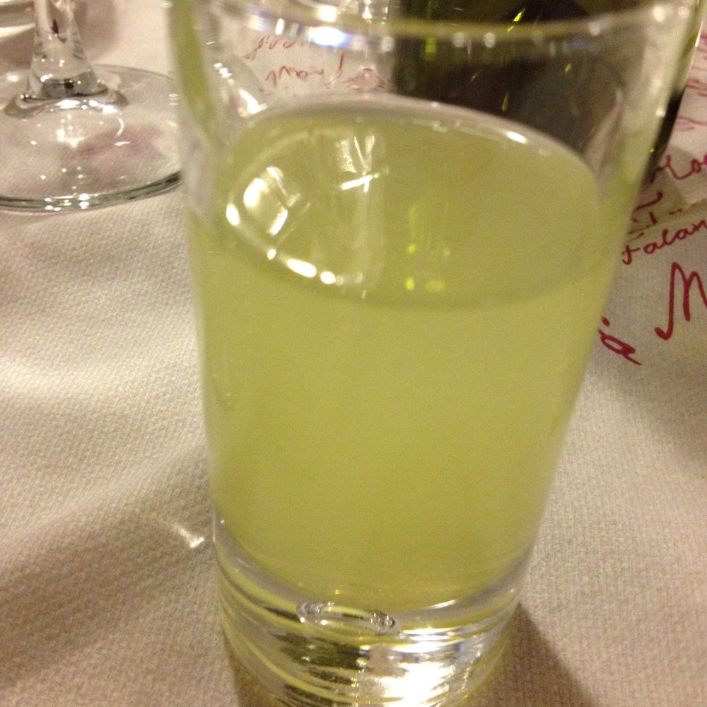 Antica Trattoria delle Volte - Limoncello to end the meal - Italian Near Me - Perugia, PG