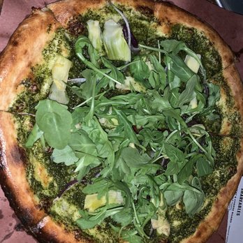 Birthright Brewing Company - Vegan pizza with arugula - New American Near Me - Nazareth, Pennsylvania Birthright Brewing Company - Vegan pizza with arugula - New American Near Me - Nazareth, Pennsylvania
