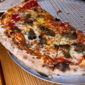 Amarone - Mushroom pizza - Italian Near Me - Aventura, Florida Amarone - Mushroom pizza - Italian Near Me - Aventura, Florida