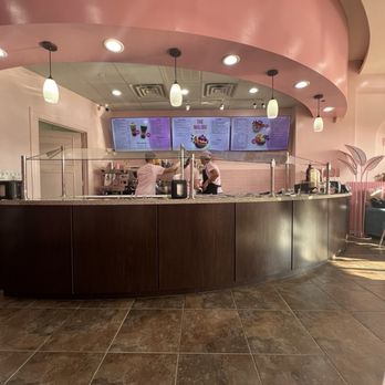 Matcha Mia - Interior and also where you get your own froyo toppings - Ice Cream & Frozen Yogurt Near Me - Houston, Texas Matcha Mia - Interior and also where you get your own froyo toppings - Ice Cream & Frozen Yogurt Near Me - Houston, Texas