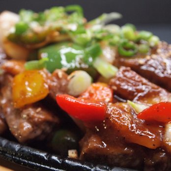 Chungdam 828 - a plate of stir fried vegetables - Lounges Near Me - Los Angeles, California Chungdam 828 - a plate of stir fried vegetables - Lounges Near Me - Los Angeles, California