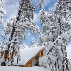 Classy Cabins AZ - The Cabins in Winter