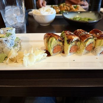 Ai-Sakae - California and Dancing Dragon Eel Rolls - Sushi Bars Near Me - Morris Plains, New Jersey