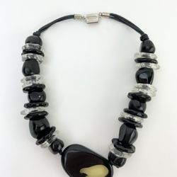 Scavenger's Paradise - Vintage Ugo Correani Italian Necklace // Designer