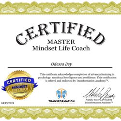 Mama OD - Certified Master Mindset Life Coach