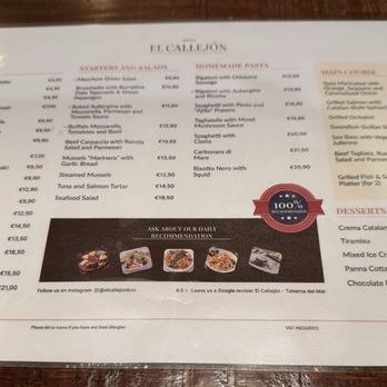 El Cajellon - Menu - Italian Near Me El Cajellon - Menu - Italian Near Me