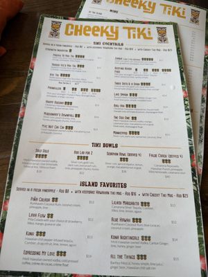 Menu photo 2 Cheeky Tiki Kailua Kona, HI