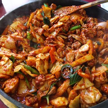 Mapo Chicken - Chicken Galbi - Korean Near Me - Los Angeles, California Mapo Chicken - Chicken Galbi - Korean Near Me - Los Angeles, California