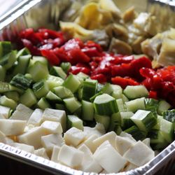 Big Bob's Cooking - Large Antipasto Salad with homemade dressing