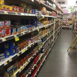 Dollar General - Regular grocery store items. National brands.