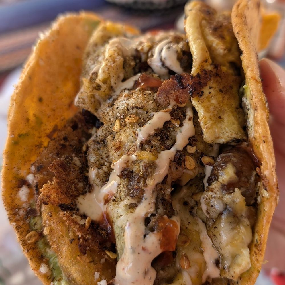 The Killer Taco - Sausage breakfast taco - Food Trucks Near Me - Georgetown, Texas The Killer Taco - Sausage breakfast taco - Food Trucks Near Me - Georgetown, Texas