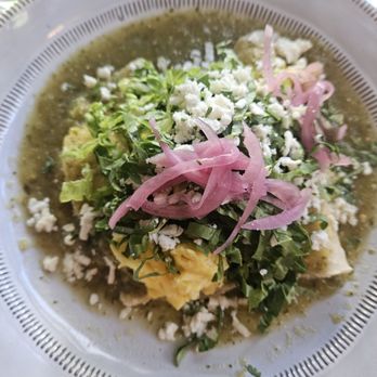 Humble Bistro - Chicken enchiladas with scrambled eggs - Italian Near Me - Phoenix, Arizona