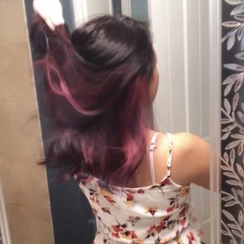 Ashley Hair Studio - Peek a boo! - Hair Stylists Near Me - Fullerton, California