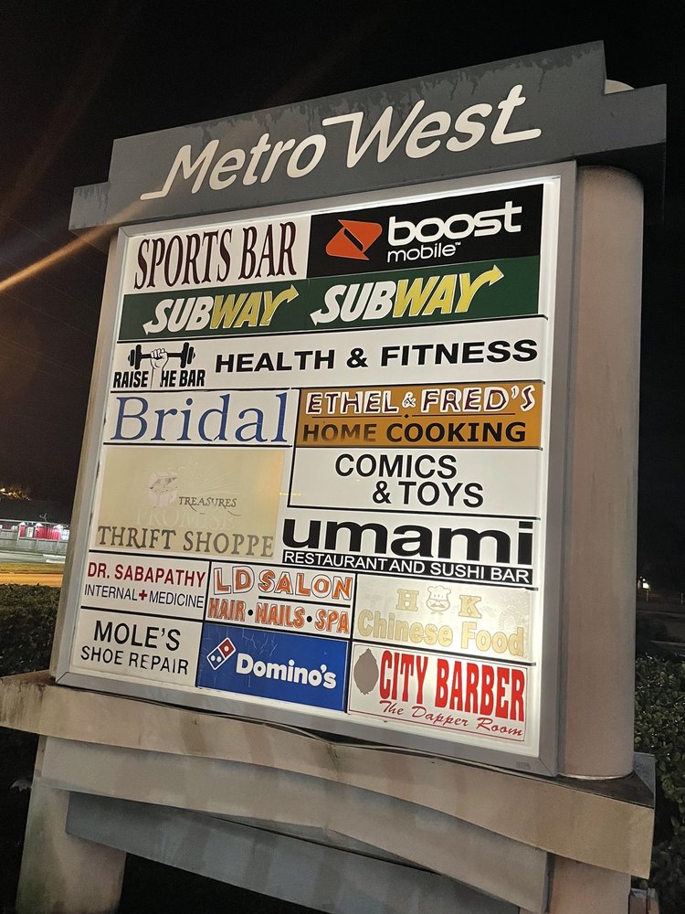 Metro West Shopping Plaza Logo