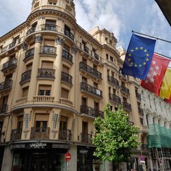 Notaría García Ortiz - La notaria esta ubicada en un edificio protegido, sito en el número 20 de la calle de Atocha
