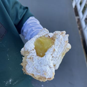 Birkholm's Bakery & Cafe - Lemon boat - Bakeries Near Me - Solvang, California