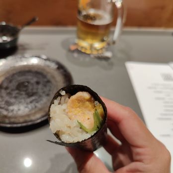Hidden Fish - Yellowtail handroll - Sushi Bars Near Me - San Diego, California