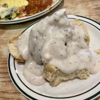 Penfold's Café - Biscuits and gravy. They offer this instead of toast. - Breakfast & Brunch Near Me - Temecula, California Penfold's Café - Biscuits and gravy. They offer this instead of toast. - Breakfast & Brunch Near Me - Temecula, California