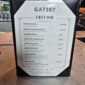 GATSBY - Happy hour food - Cocktail Bars Near Me - Washington, DC, District of Columbia GATSBY - Happy hour food - Cocktail Bars Near Me - Washington, DC, District of Columbia