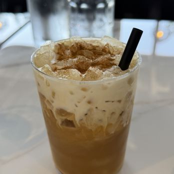 George & Gather - Cinnamon roll latte - American Near Me - Chandler, Arizona