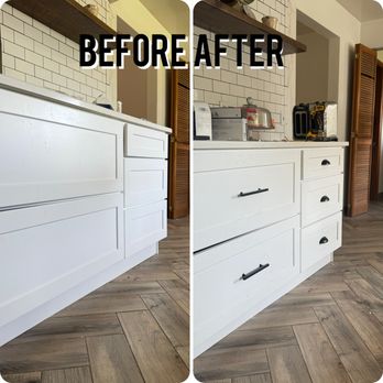 FlyFix - Installing handles on kitchen furniture - Handyman Near Me - Spanaway, Washington