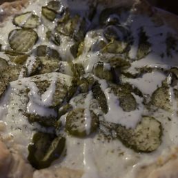 Dill pickle pizza Dill pickle pizza