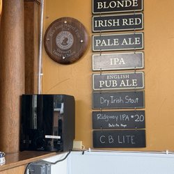 Beer Menu - August 12, 2026