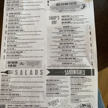 Nicks Fish House - Menu - Seafood Near Me - Baltimore, Maryland Nicks Fish House - Menu - Seafood Near Me - Baltimore, Maryland