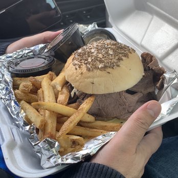 Lakeshore Cafe - Beef on Weck with fries - Soup Near Me - Blasdell, New York Lakeshore Cafe - Beef on Weck with fries - Soup Near Me - Blasdell, New York