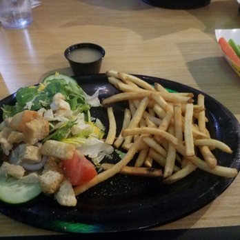 Buffalo Wild Wings - Chicken salad and fries - American Near Me - Palmdale, California