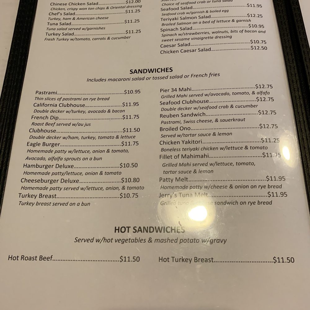 Eagle Cafe - Salads & Sandwiches March 2019 - Breakfast & Brunch Near Me - Honolulu, Hawaii Eagle Cafe - Salads & Sandwiches March 2019 - Breakfast & Brunch Near Me - Honolulu, Hawaii