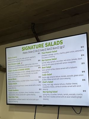 Menu photo 2 Mai Salads Gaylord, MI