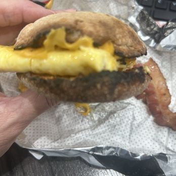 Chick-fil-A - Charred English muffin ! - Fast Food Near Me - Miami, Florida Chick-fil-A - Charred English muffin ! - Fast Food Near Me - Miami, Florida
