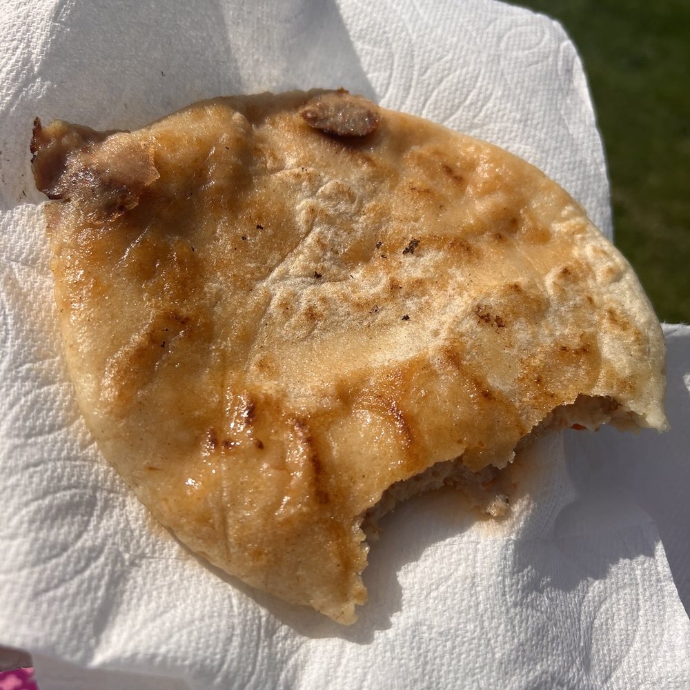 Vos Pupusas - Revuelta nice and big moist cheesy and hot - Salvadoran Near Me - Palmdale, California Vos Pupusas - Revuelta nice and big moist cheesy and hot - Salvadoran Near Me - Palmdale, California