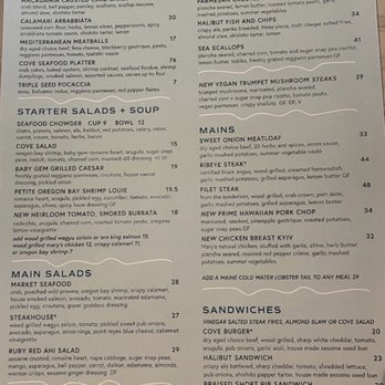 The Cove - Seafood Near Me - Vancouver, Washington The Cove - Seafood Near Me - Vancouver, Washington