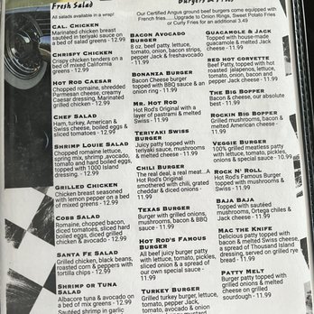 Hot Rod Diner - Menu - Breakfast & Brunch Near Me - Turlock, California Hot Rod Diner - Menu - Breakfast & Brunch Near Me - Turlock, California