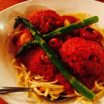 Rocking V Cafe - Meatball pomodoro, daily special 5/26/16 - New American Near Me - Kanab, Utah Rocking V Cafe - Meatball pomodoro, daily special 5/26/16 - New American Near Me - Kanab, Utah
