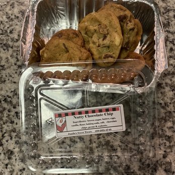 The Grille By Shareef - Nutty Chocolate Chip Cookies - Homemade chocolate chip, pecan & walnut cookies - Halal Near Me - Randallstown, Maryland The Grille By Shareef - Nutty Chocolate Chip Cookies - Homemade chocolate chip, pecan & walnut cookies - Halal Near Me - Randallstown, Maryland