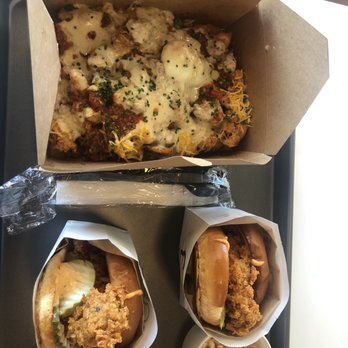 Eggbred - Breakfast Poutine, The Nashville Hottie - Breakfast & Brunch Near Me - La Habra, California Eggbred - Breakfast Poutine, The Nashville Hottie - Breakfast & Brunch Near Me - La Habra, California