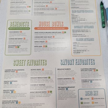 Anna's House - Northland - Menu - Jan 2024 - Breakfast & Brunch Near Me - Grand Rapids, Michigan