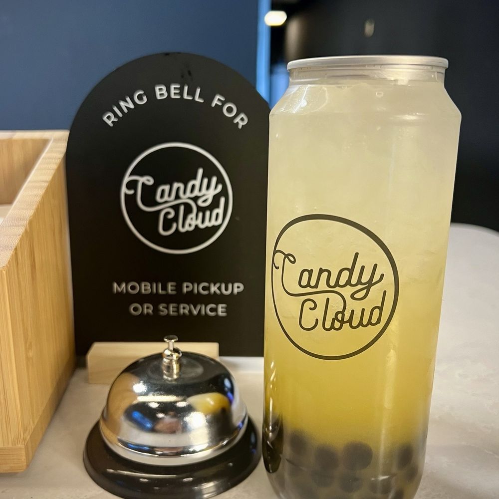 Candy Cloud - Mangonade with brown sugar boba .. - Bubble Tea Near Me - Glenview, Illinois Candy Cloud - Mangonade with brown sugar boba .. - Bubble Tea Near Me - Glenview, Illinois