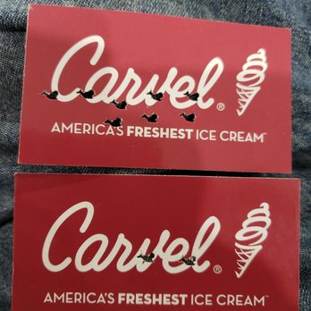 Carvel - Frequently buyer card - Ice Cream & Frozen Yogurt Near Me - Davie, Florida