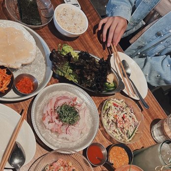 ARIARI - Scallop DIY gimbap, mak-hoe, yook-hoe - Korean Near Me - New York, New York