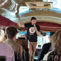Funny Bus Atlanta - Our HILARIOUS comedian Connor
