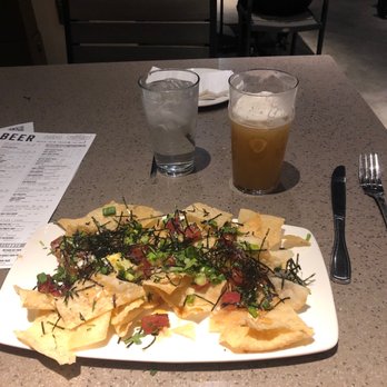 Yard House - Yumpy poke nachos w ipa beerAwesome! - New American Near Me - Concord, California