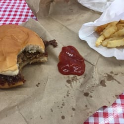 Double cheeseburger n fries.