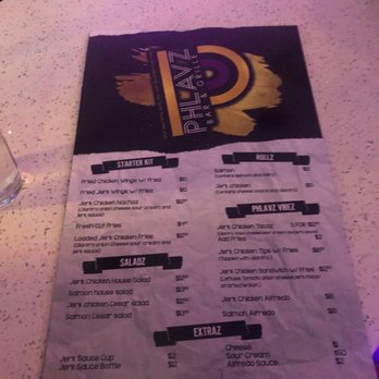 Phlavz Bar & Grille - Menu - Sports Bars Near Me - Chicago, Illinois Phlavz Bar & Grille - Menu - Sports Bars Near Me - Chicago, Illinois